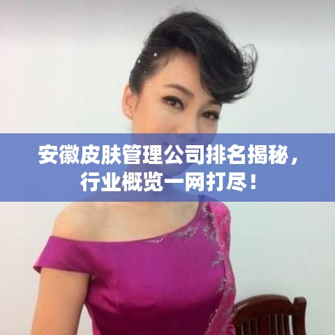 安徽皮肤管理公司排名揭秘，行业概览一网打尽！