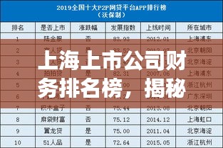 上海上市公司财务排名榜，揭秘企业财富增长秘诀