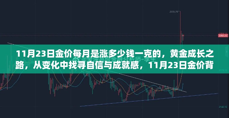 11月23日金价每月是涨多少钱一克的，黄金成长之路，从变化中找寻自信与成就感，11月23日金价背后的励志故事