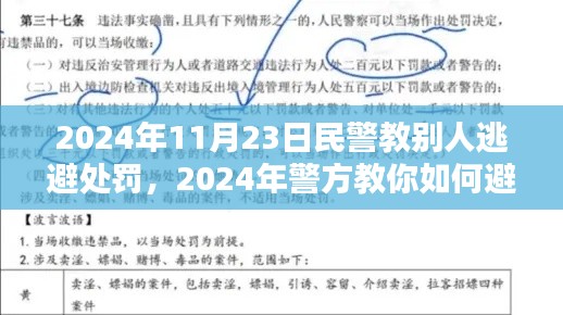 警方教你规避处罚风险，实用步骤指南（2024年11月23日）