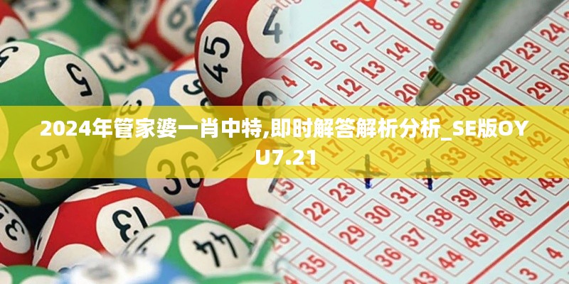 2024年管家婆一肖中特,即时解答解析分析_SE版OYU7.21