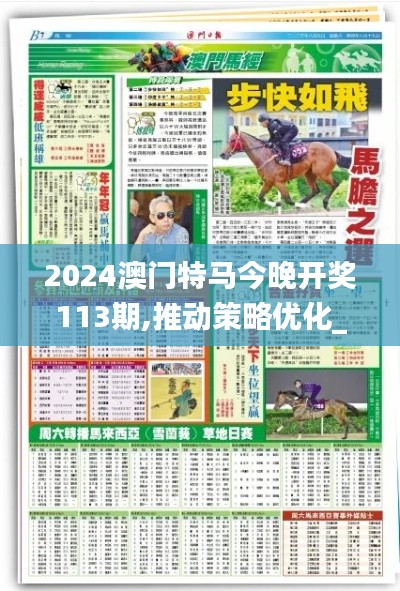 2024澳门特马今晚开奖113期,推动策略优化_经典版CCZ7.35