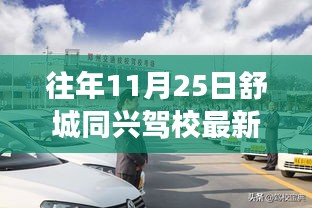 舒城同兴驾校11月25日最新动态，变化中的自信与成就感，励志之旅驶向成功之路