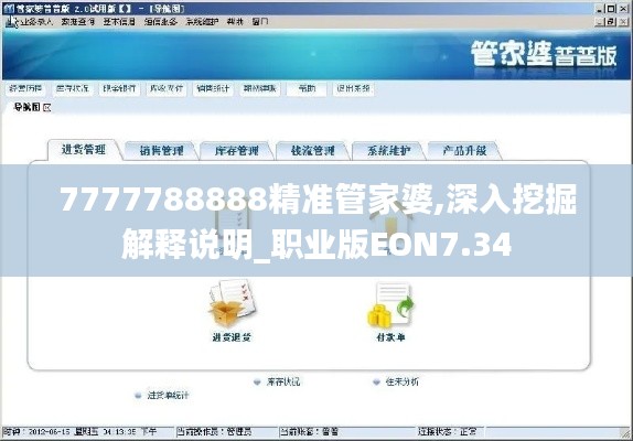 7777788888精准管家婆,深入挖掘解释说明_职业版EON7.34