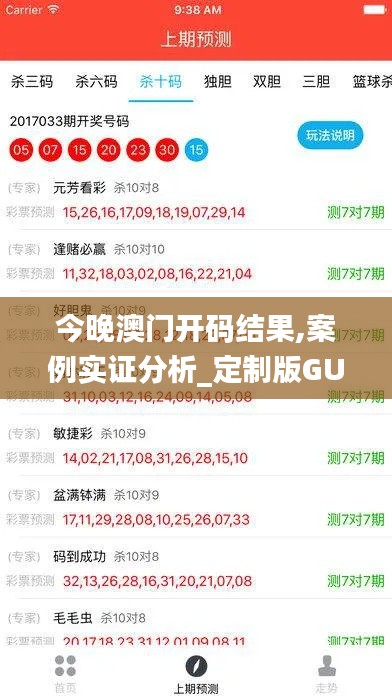 今晚澳门开码结果,案例实证分析_定制版GUH13.13