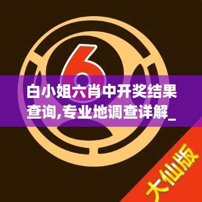 白小姐六肖中开奖结果查询,专业地调查详解_发布版AFB13.88