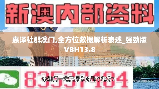 惠泽社群澳门,全方位数据解析表述_强劲版VBH13.8