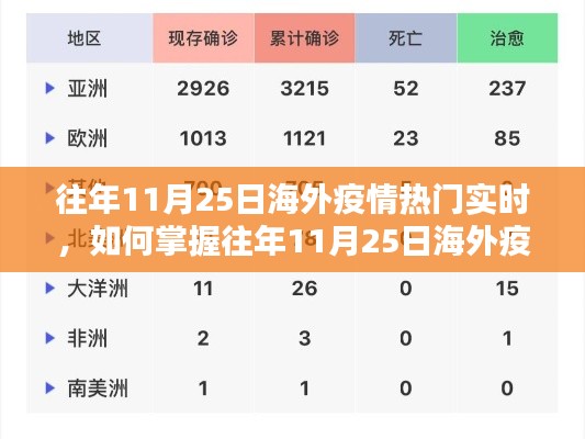 往年11月25日海外疫情实时动态，掌握疫情动态的详细步骤指南