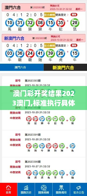 澳门彩开奖结果2023澳门,标准执行具体评价_多元文化版OAX13.71