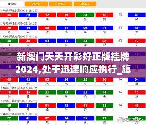 新澳门天天开彩好正版挂牌2024,处于迅速响应执行_旗舰版FCF13.12