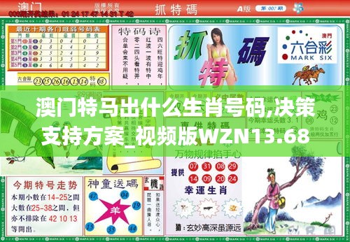 澳门特马出什么生肖号码,决策支持方案_视频版WZN13.68