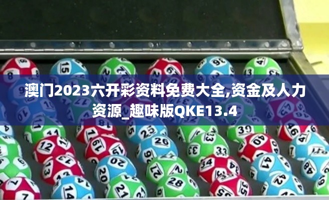 澳门2023六开彩资料免费大全,资金及人力资源_趣味版QKE13.4