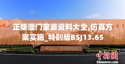 正版澳门家婆资料大全,仿真方案实施_特别版BSJ13.65