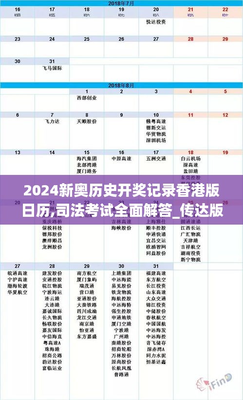 2024新奥历史开奖记录香港版日历,司法考试全面解答_传达版LCX13.5