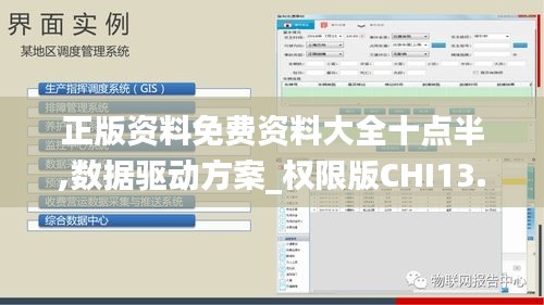 正版资料免费资料大全十点半,数据驱动方案_权限版CHI13.35