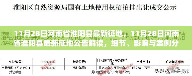 河南省淮阳县最新征地公告细节解读，影响与案例分析揭秘