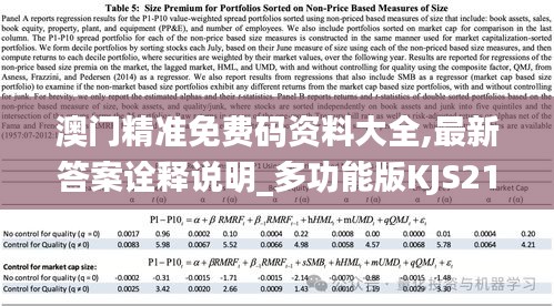 澳门精准免费码资料大全,最新答案诠释说明_多功能版KJS21.439