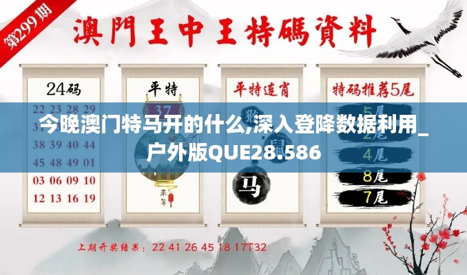 今晚澳门特马开的什么,深入登降数据利用_户外版QUE28.586