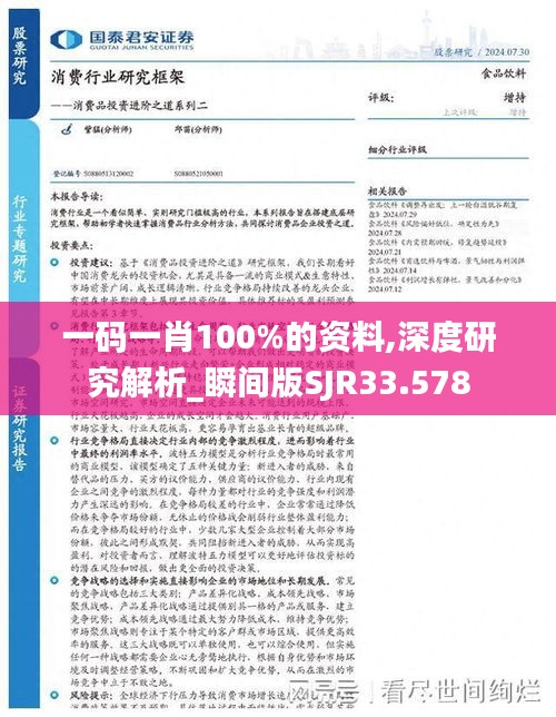 一码一肖100%的资料,深度研究解析_瞬间版SJR33.578