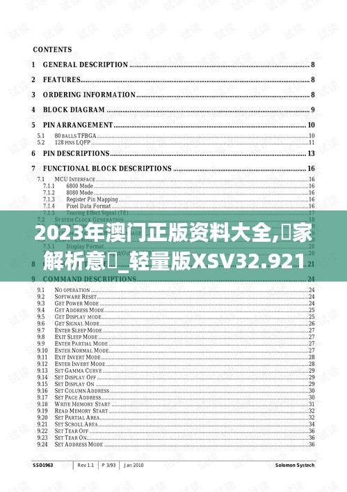 2023年澳门正版资料大全,專家解析意見_轻量版XSV32.921