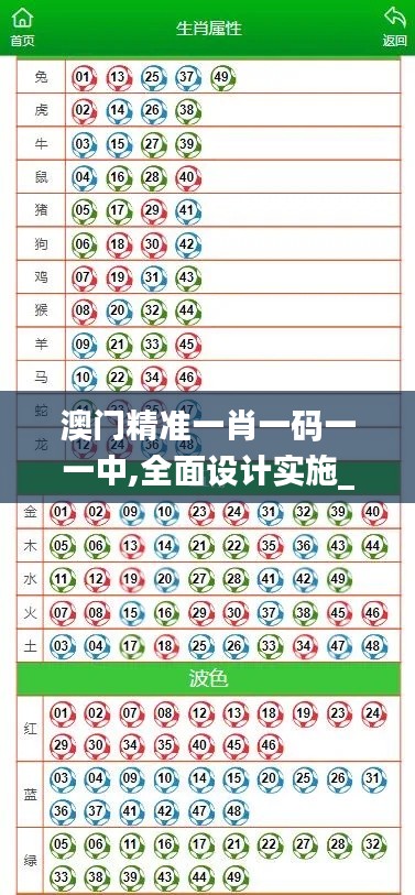 澳门精准一肖一码一一中,全面设计实施_界面版ZEG9.607