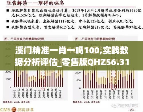 溪门精准一肖一吗100,实践数据分析评估_零售版QHZ56.314