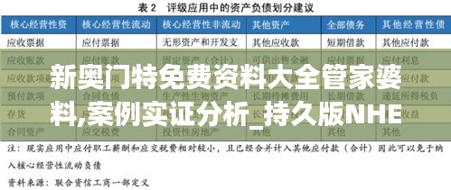 新奥门特免费资料大全管家婆料,案例实证分析_持久版NHE17.981