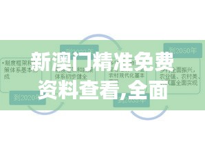 新澳门精准免费资料查看,全面实施策略设计_多功能版KZW20.680