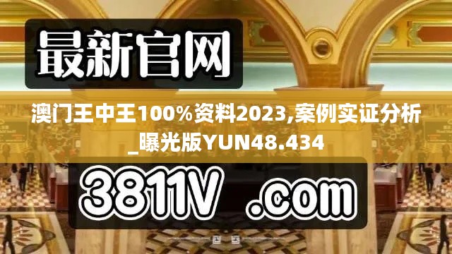 澳门王中王100%资料2023,案例实证分析_曝光版YUN48.434