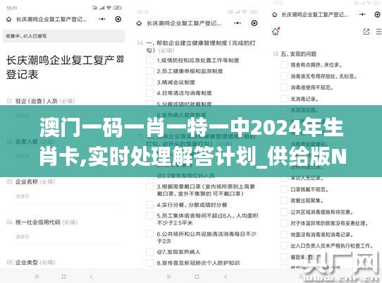 澳门一码一肖一特一中2024年生肖卡,实时处理解答计划_供给版NMQ9.108