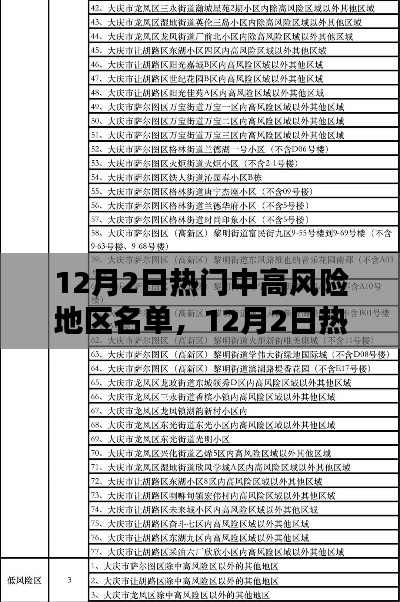 12月2日热门中高风险地区名单及其背后的多维度思考