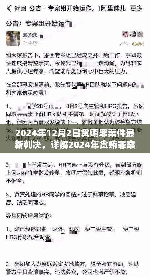 2024年贪贿罪案件最新判决详解，流程与判决之路