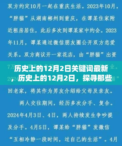 探寻历史上的重要日子，揭秘十二月二日关键词背后的故事