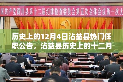 沾益县历史上的十二月四日，热门任职公告深度解析