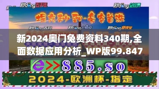 新2024奥门兔费资料340期,全面数据应用分析_WP版99.847-6