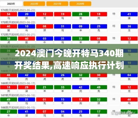 2024澳门今晚开特马340期开奖结果,高速响应执行计划_soft86.604-7