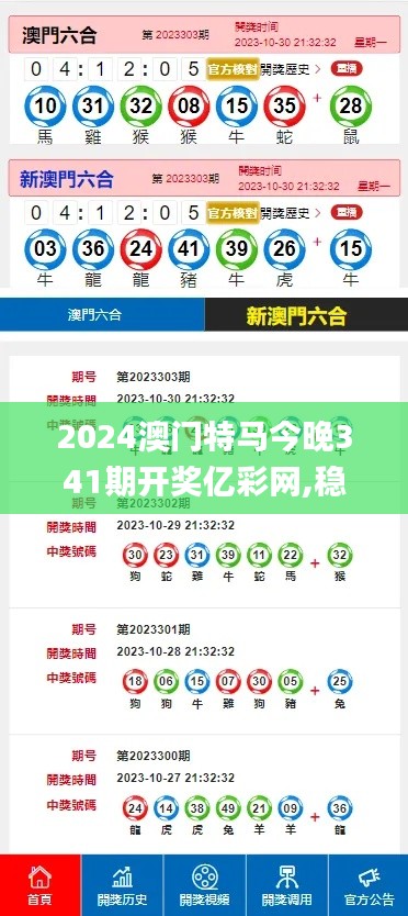 2024澳门特马今晚341期开奖亿彩网,稳定性方案解析_手游版14.208