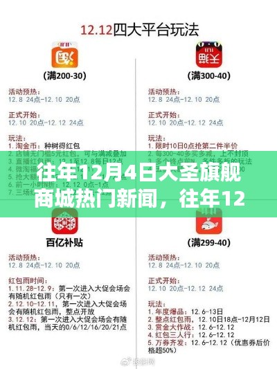 往年12月4日大圣旗舰商城新闻回顾与购物指南，热门活动及攻略揭秘