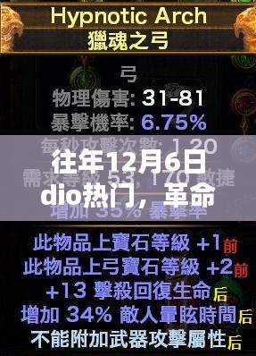 揭秘革命性科技盛宴，迪奥热门新品重塑生活体验日，历年12月6日回顾与展望