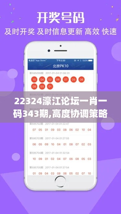 22324濠江论坛一肖一码343期,高度协调策略执行_苹果款14.430