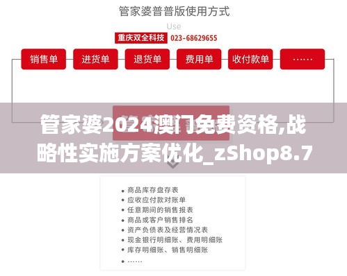 管家婆2024澳门免费资格,战略性实施方案优化_zShop8.738