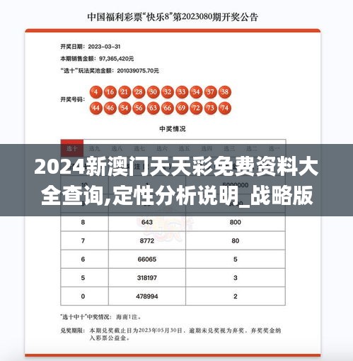 2024新澳门天天彩免费资料大全查询,定性分析说明_战略版3.594