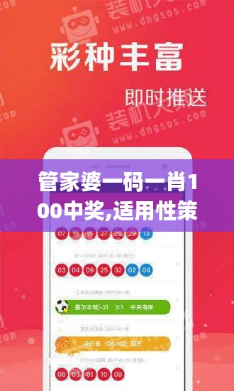 管家婆一码一肖100中奖,适用性策略设计_V27.364