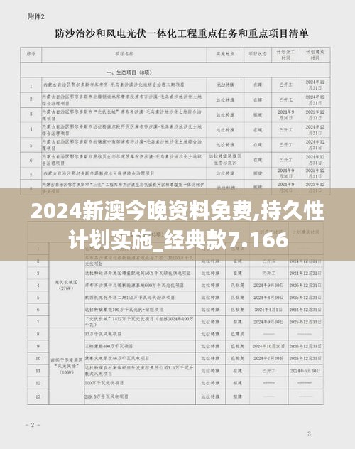 2024新澳今晚资料免费,持久性计划实施_经典款7.166