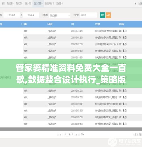 管家婆精准资料免费大全一首歌,数据整合设计执行_策略版6.517