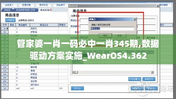 管家婆一肖一码必中一肖345期,数据驱动方案实施_WearOS4.362