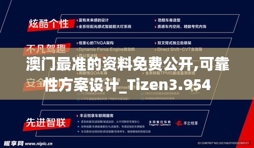 澳门最准的资料免费公开,可靠性方案设计_Tizen3.954