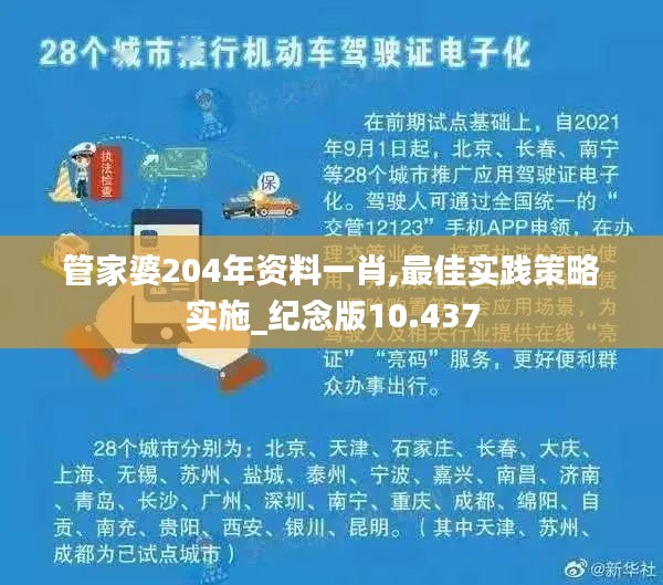 管家婆204年资料一肖,最佳实践策略实施_纪念版10.437