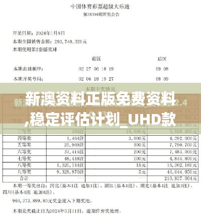 新澳资料正版免费资料,稳定评估计划_UHD款9.307