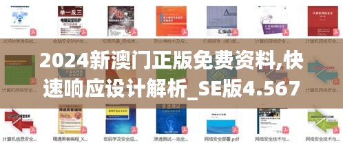 2024新澳门正版免费资料,快速响应设计解析_SE版4.567